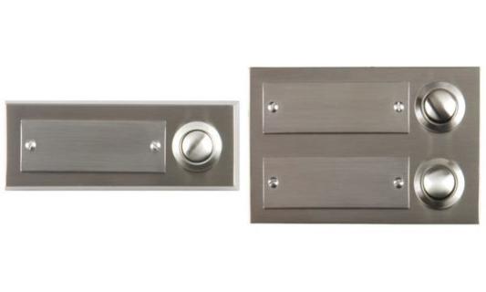 uniTEC Klingeltaster, Zinkguss, 1-f ach (11580130)