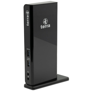 TERRA MOBILE Dockingstation 732 USB-A/C Dual Display inkl.5V/4A Netzteil, USB-A